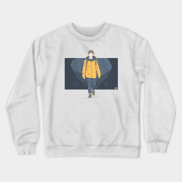 Dark Jonas Crewneck Sweatshirt by Joabit Draws